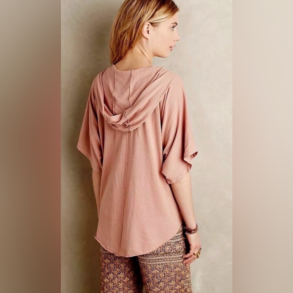 Anthropologie T.La Pink Sweatshirt